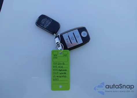 2015 Kia Optima Sxl Turbo z USA, uszkodzony, nr VIN 5XXGR4A67FG475490